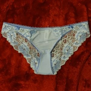 Blue Lace Underwear